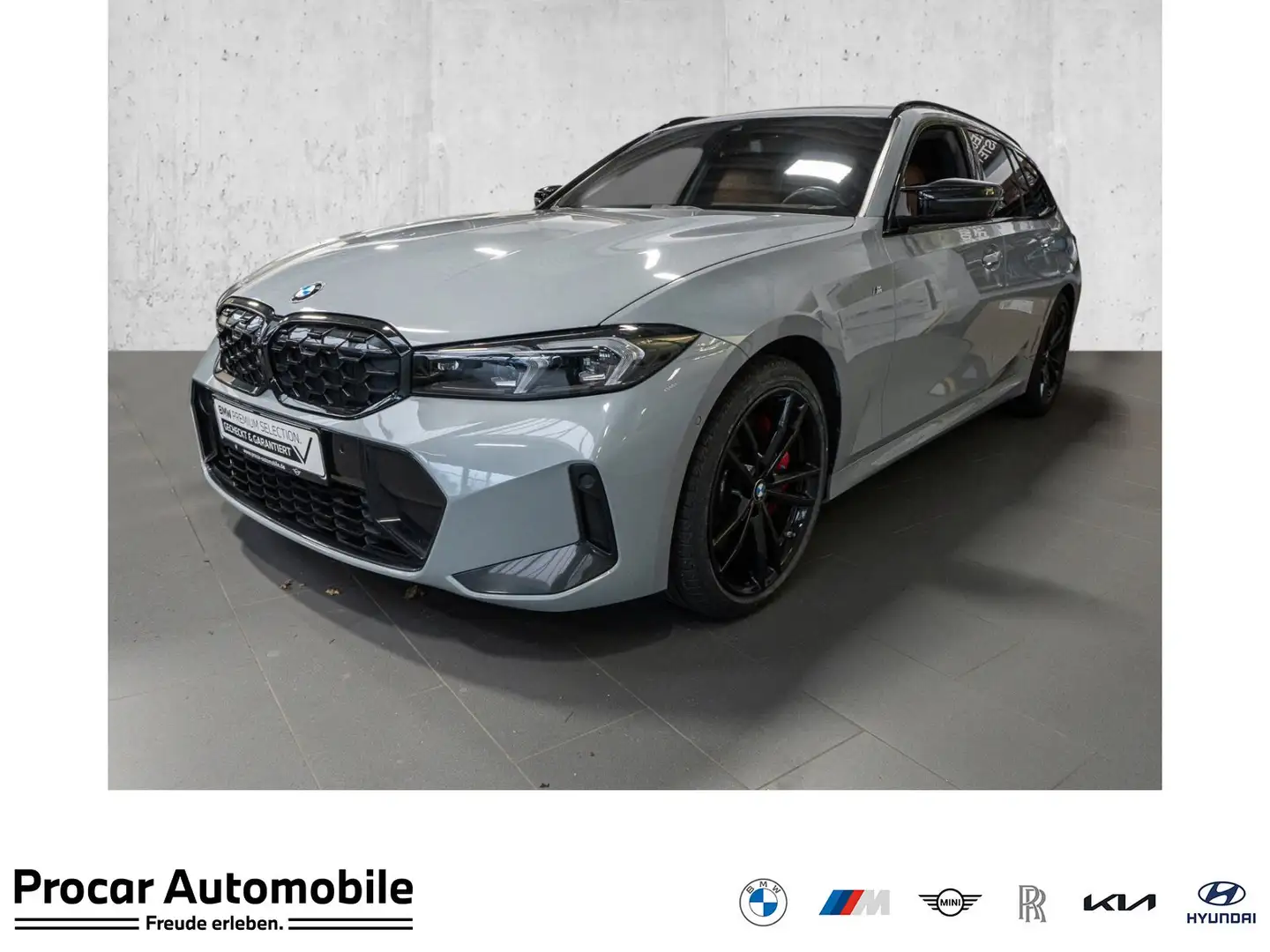 BMW 340 M340d xDrive Touring M Sport Pro Aut. LHZ Alarm Ko Gris - 1
