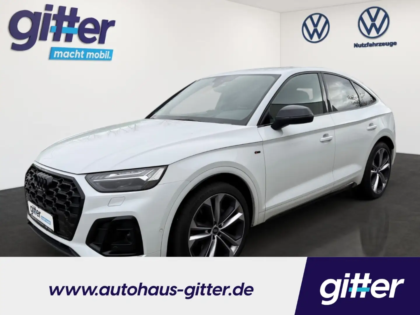 Audi SQ5 Sportback MATRIX OLED HEAD STANDHEI CARBON Weiß - 1