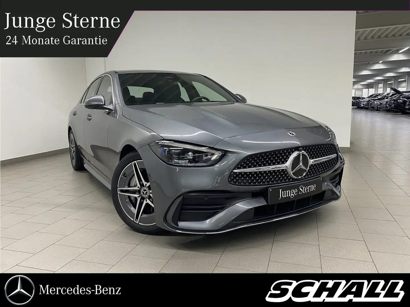 Mercedes-Benz C 180 AMG+DIGITAL LIGHT+NAV+360°+AMBIENTE+18"AMG Grau - 1