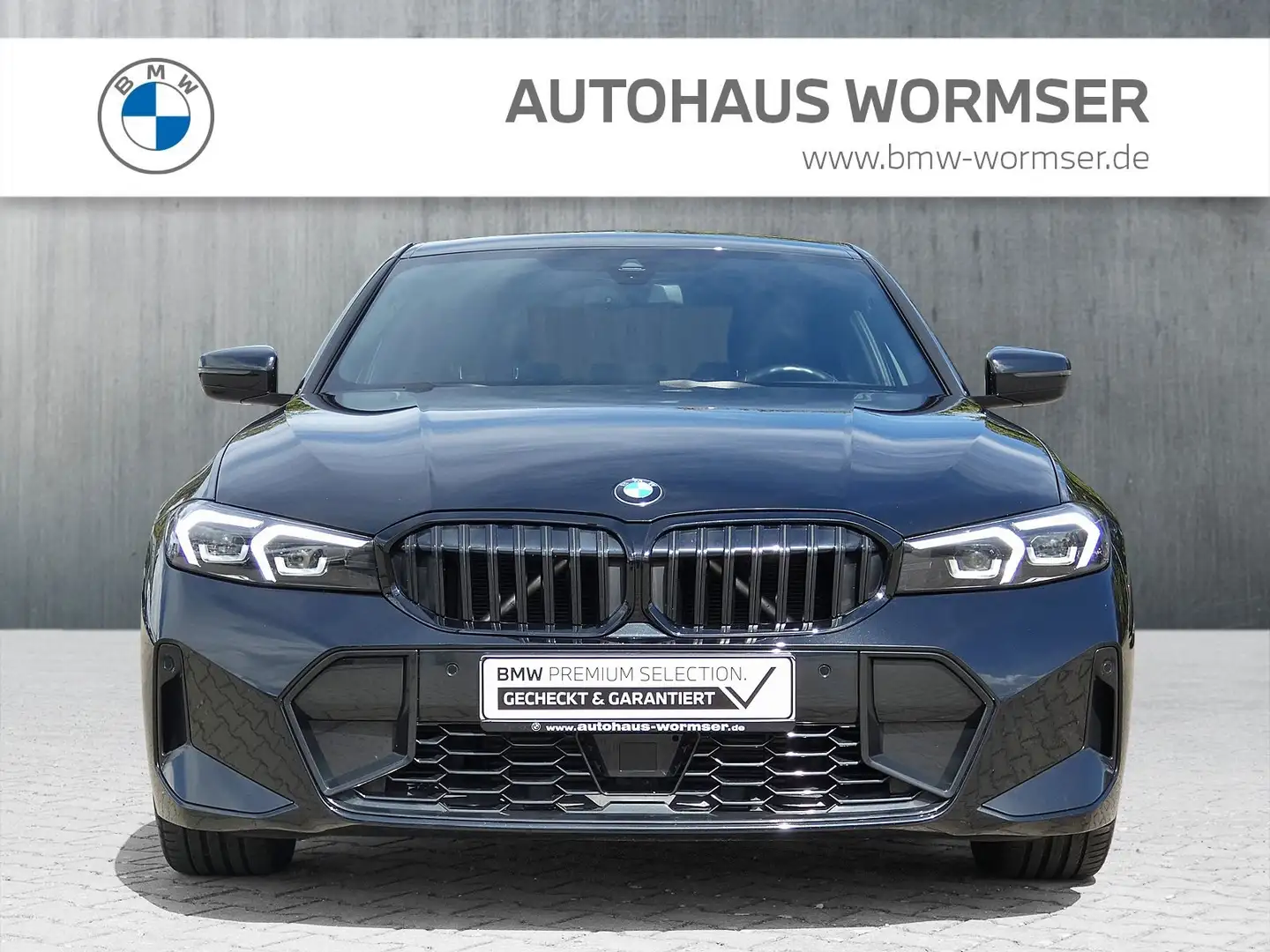 BMW 318 d Limousine M Sportpaket HiFi DAB Klimaaut. Negro - 2