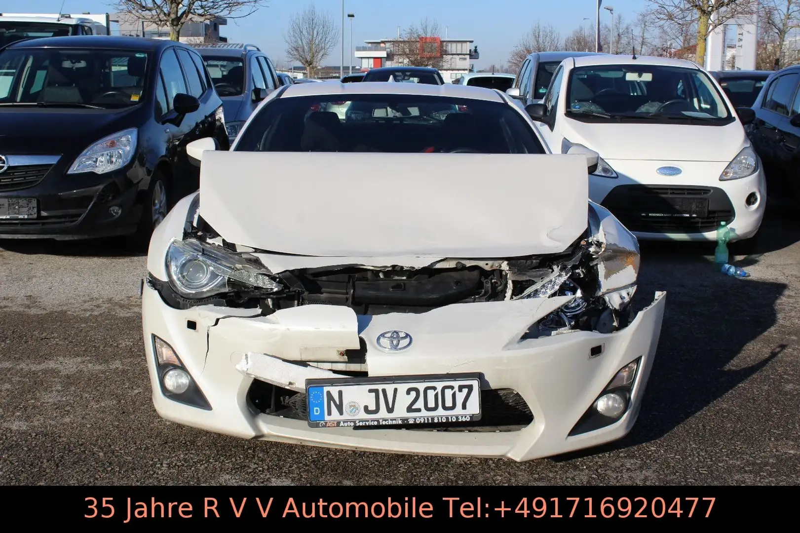 Toyota GT86 unfall, 8x Alu, Klima, TÜV Blanc - 2