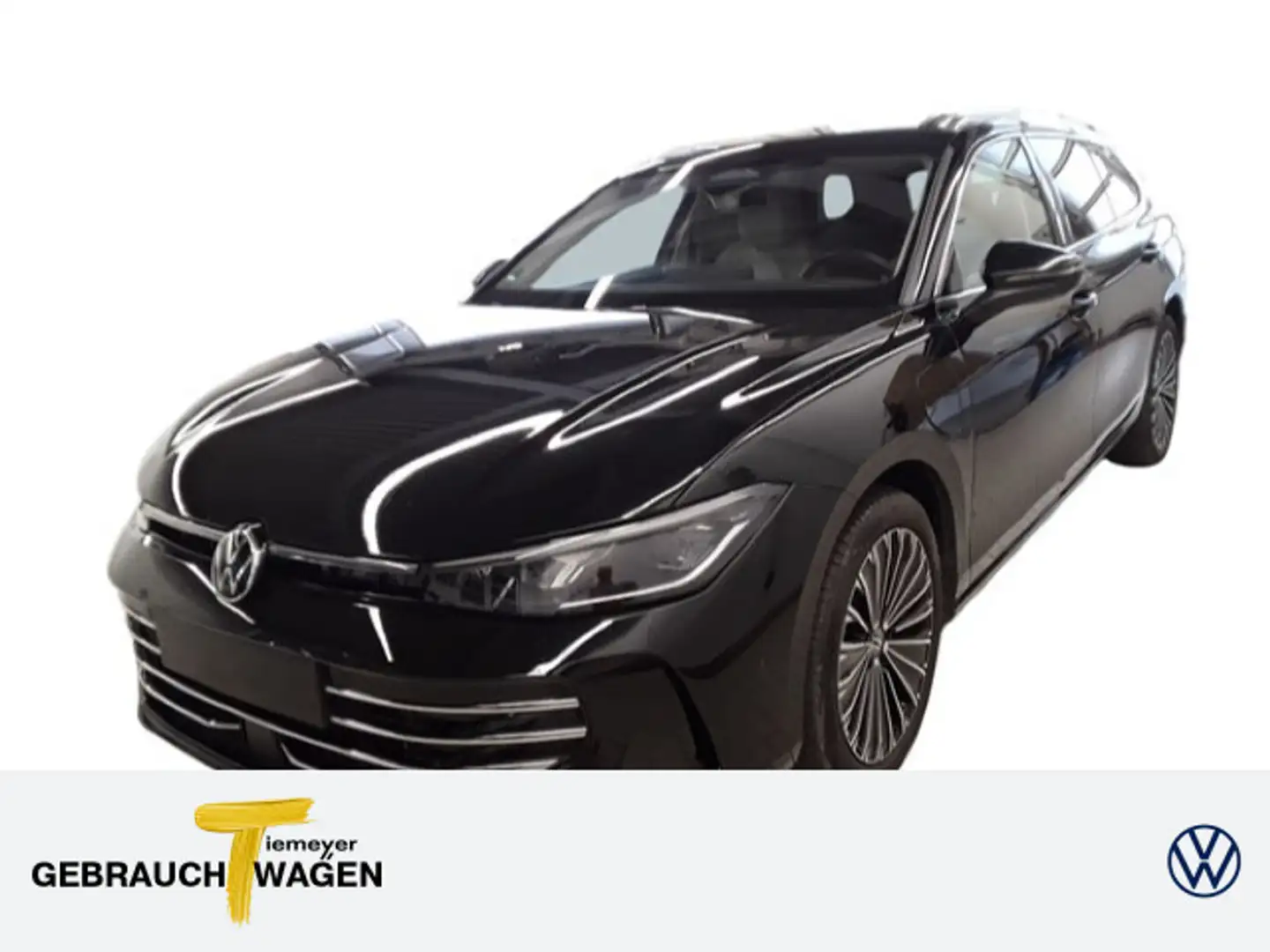 Volkswagen Passat Variant eHybrid ELEGANCE LEDER DCC HuD 36 Zwart - 1