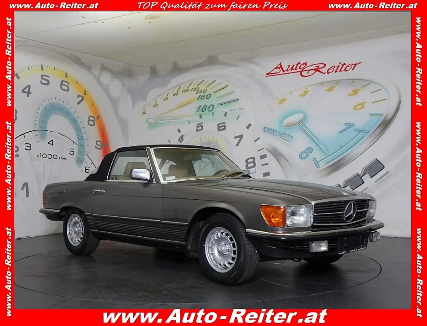 Mercedes-Benz SL 380 Cabrio Gri - 1