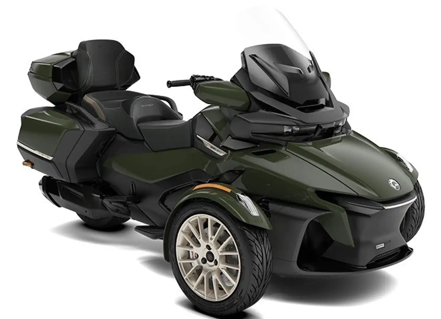 Can Am Spyder RT LIMITED SEA TO SKY NU 1800.- KORTING OP CAN AM Groen - 1