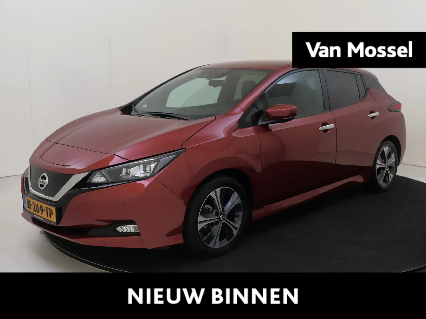 Nissan Leaf Tekna 40 kWh Rood - 1