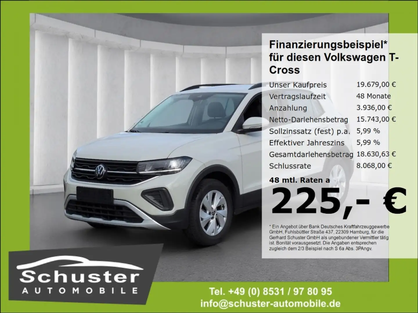Volkswagen T-Cross Life 1.0TSI*ACC LED digCockp SHZ VKZ-Erk Gris - 1