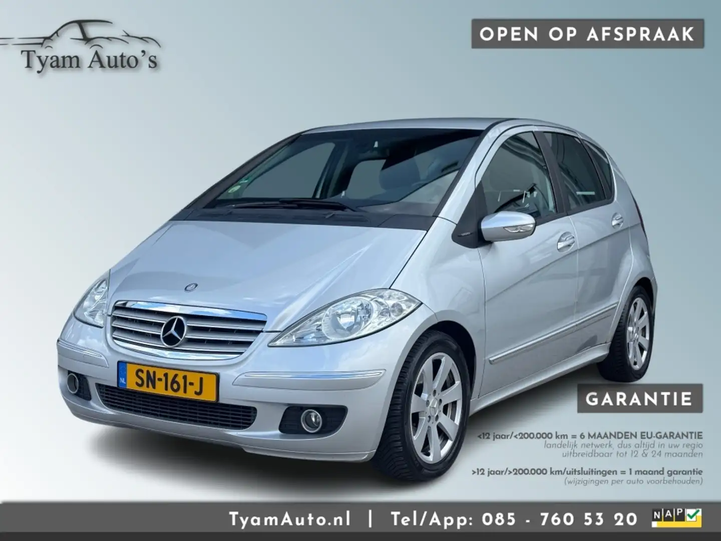 Mercedes-Benz A 150 A150 AUTOMAAT / AIRCO STOELVERWARMING CRUISE TREKH Gris - 1