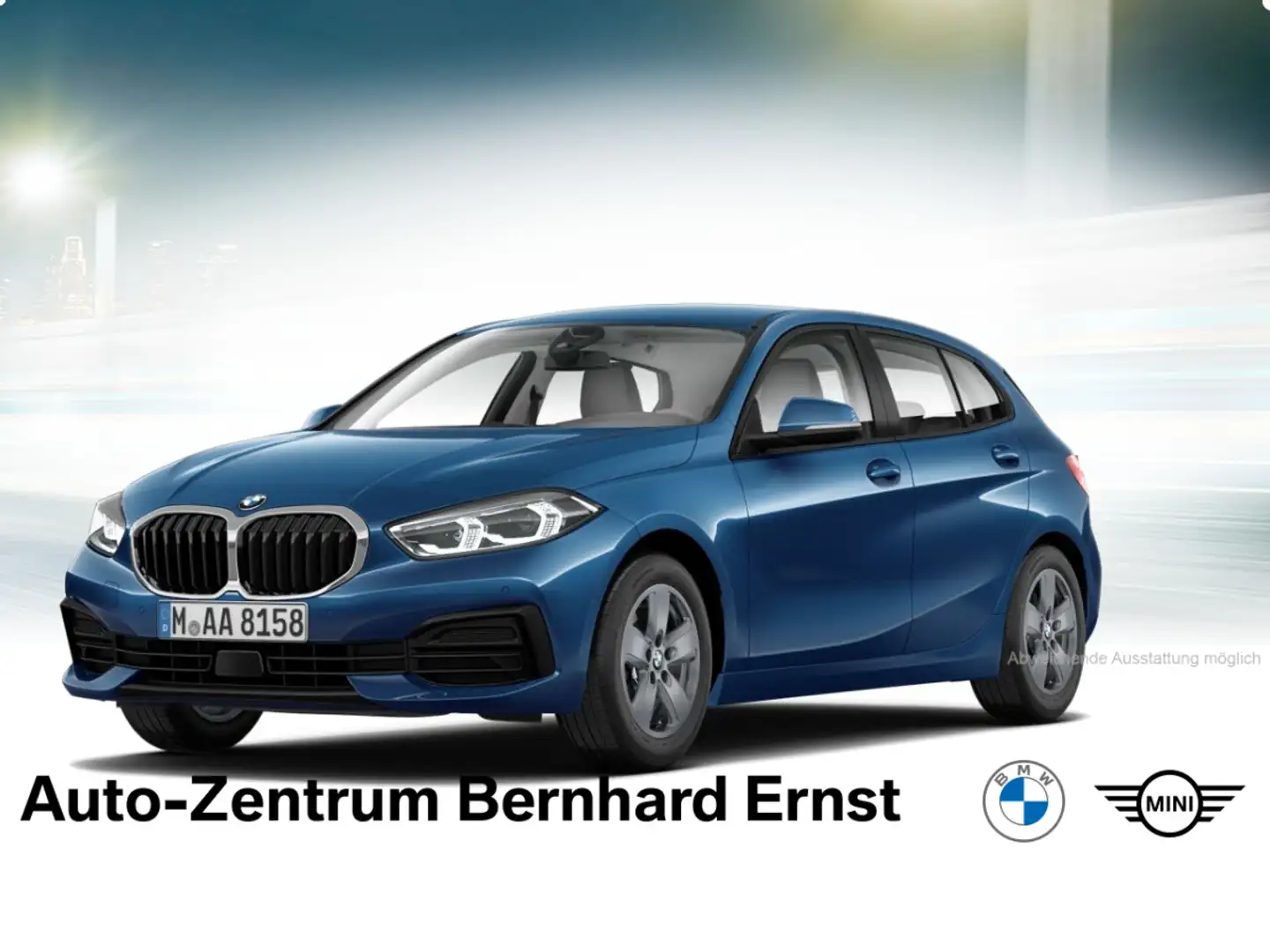 BMW 118 i Edition Colorvision Klimaaut. AHK PDC Blau - 2