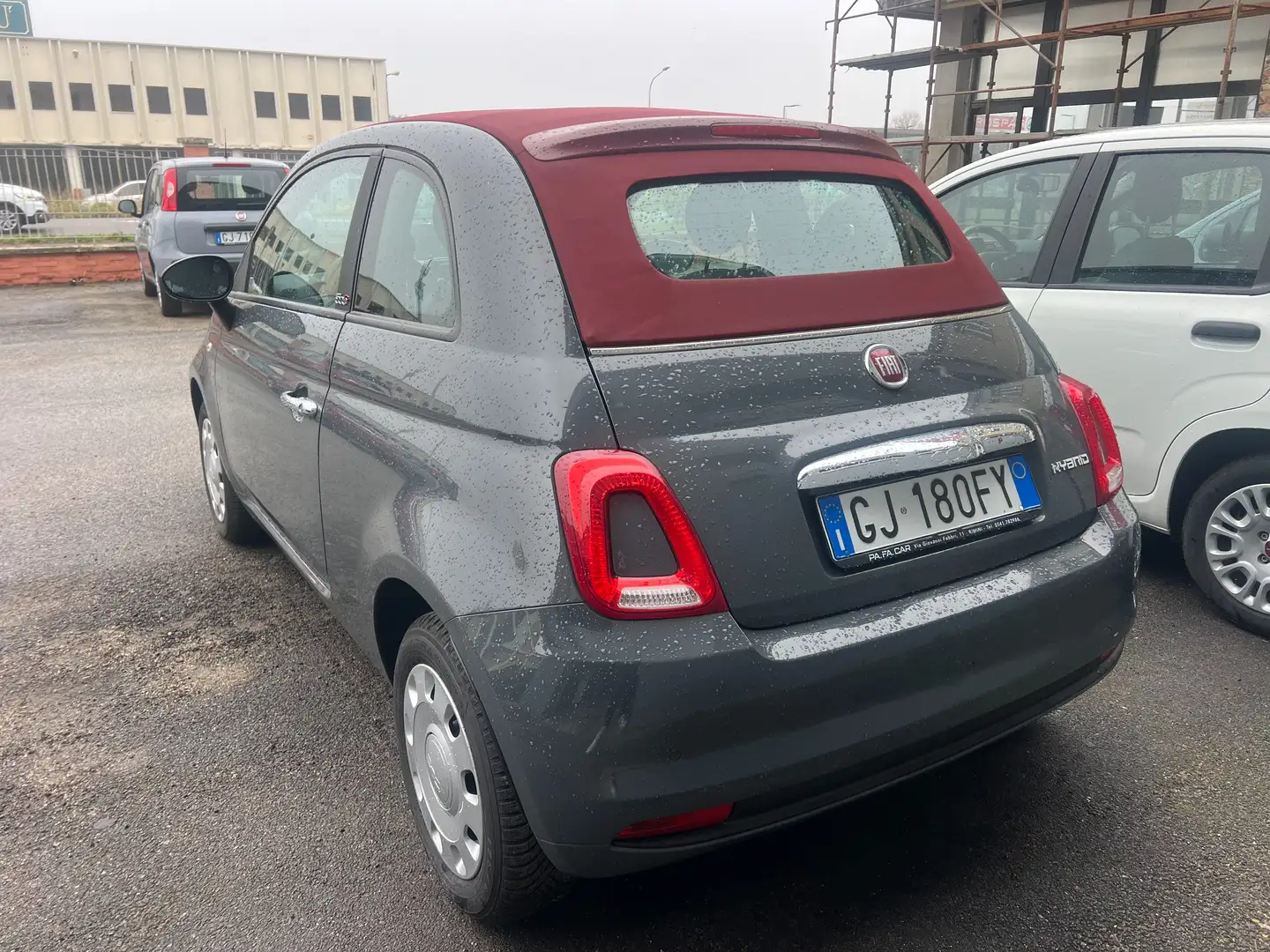 Fiat 500C III 2015 1.0 hybrid cult Grau - 2