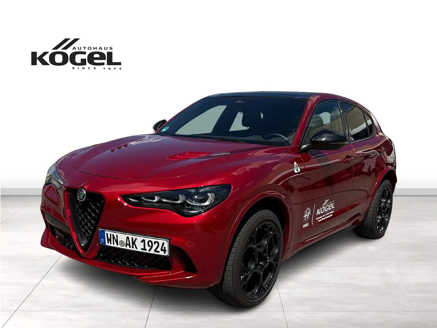 Alfa Romeo Stelvio Quadrifoglio Q4 2.9 V6 520 PS Rot - 1