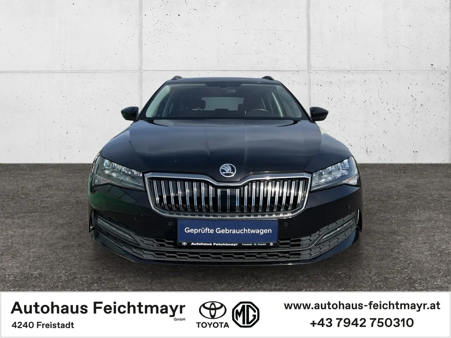 Skoda Superb Kombi 1,6 TDI Ambition DSG 5t. Noir - 2