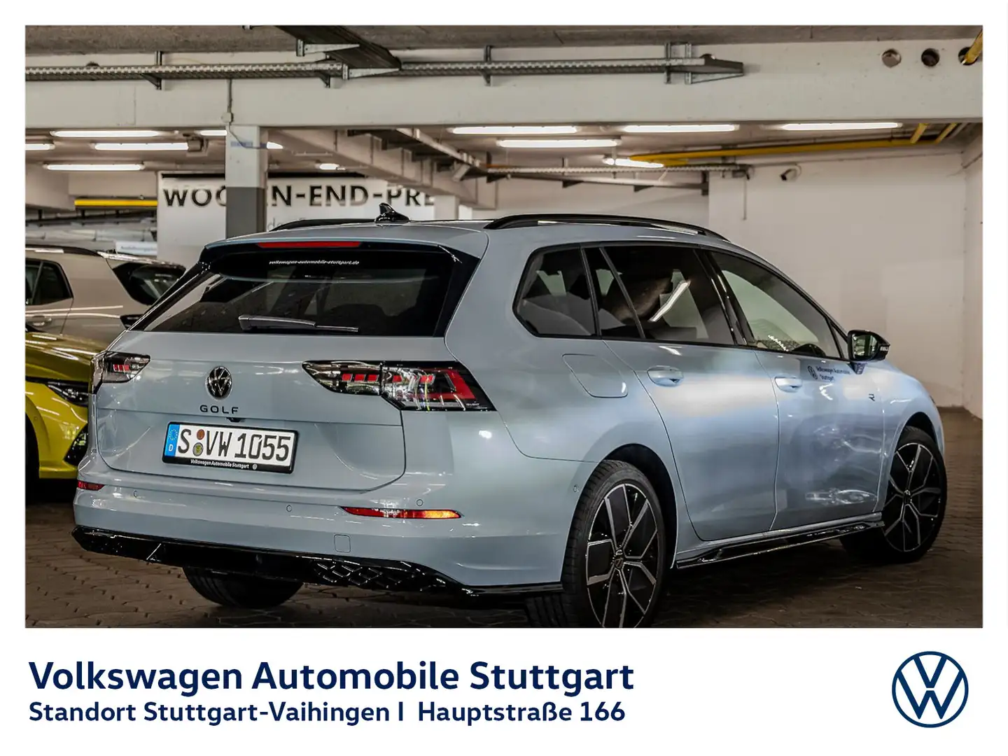 Volkswagen Golf Variant R-Line 2,0 l TDI SCR 110 kW DSG Nav Blau - 2