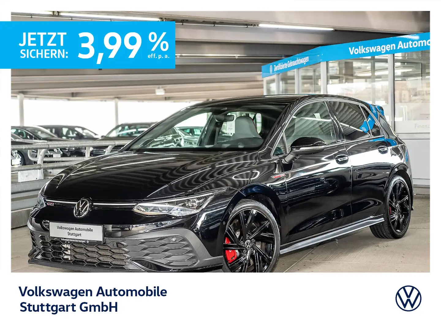 Volkswagen Golf GTI 2.0 TSI DSG Navi Kamera ACC LED SHZ Schwarz - 1