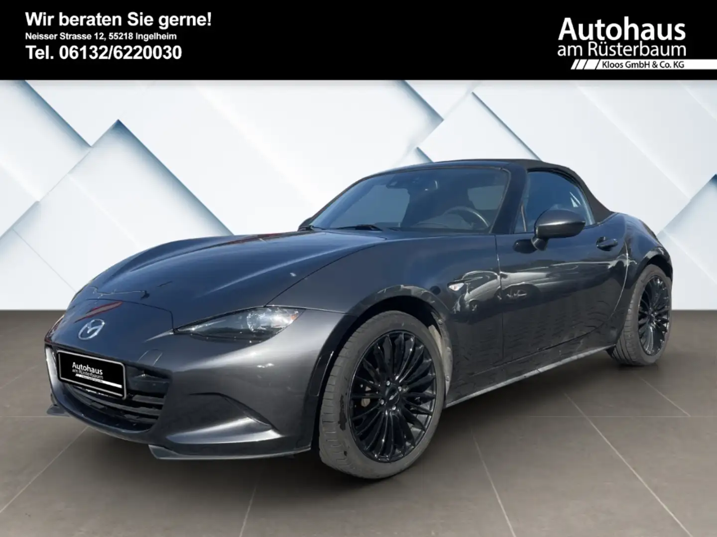 Mazda MX-5 Sports-Line 2.0 Navi Soundsystem Bose LED Blendfre Gris - 2