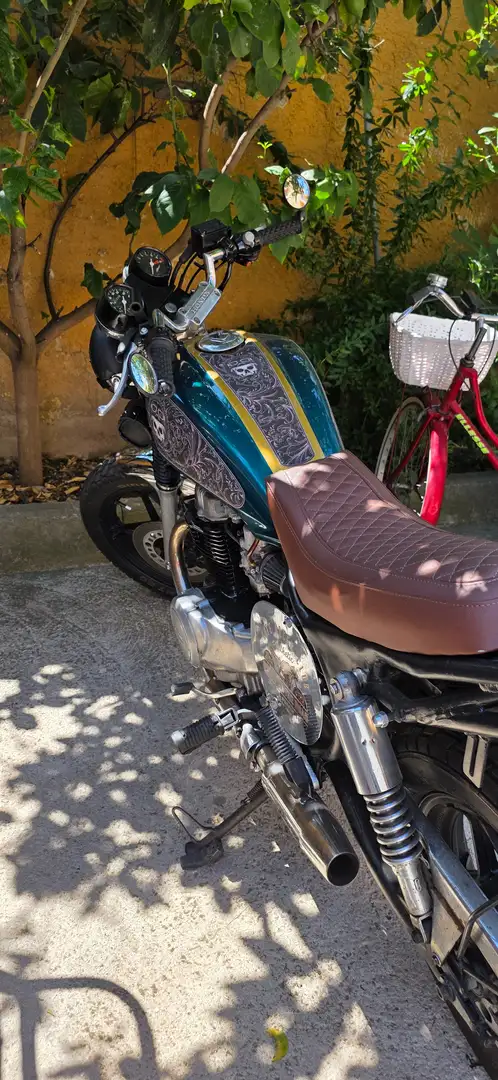Honda CB 450 CB450SC Nighthawk Cafe race Groen - 2