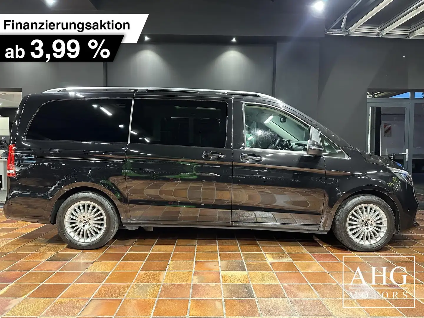Mercedes-Benz V 250 LANG PANO ACC 8SITZE STANDHZ 2X-AC 2X-STÜR 9G-TR F Schwarz - 1
