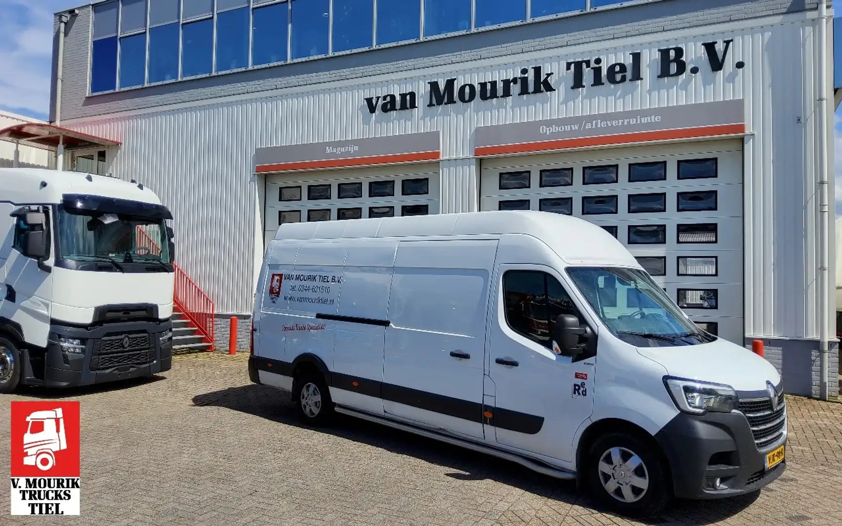 Renault Master 145.35 L4H3 EURO 6 - GESLOTEN - VJK-98-H Wit - 1