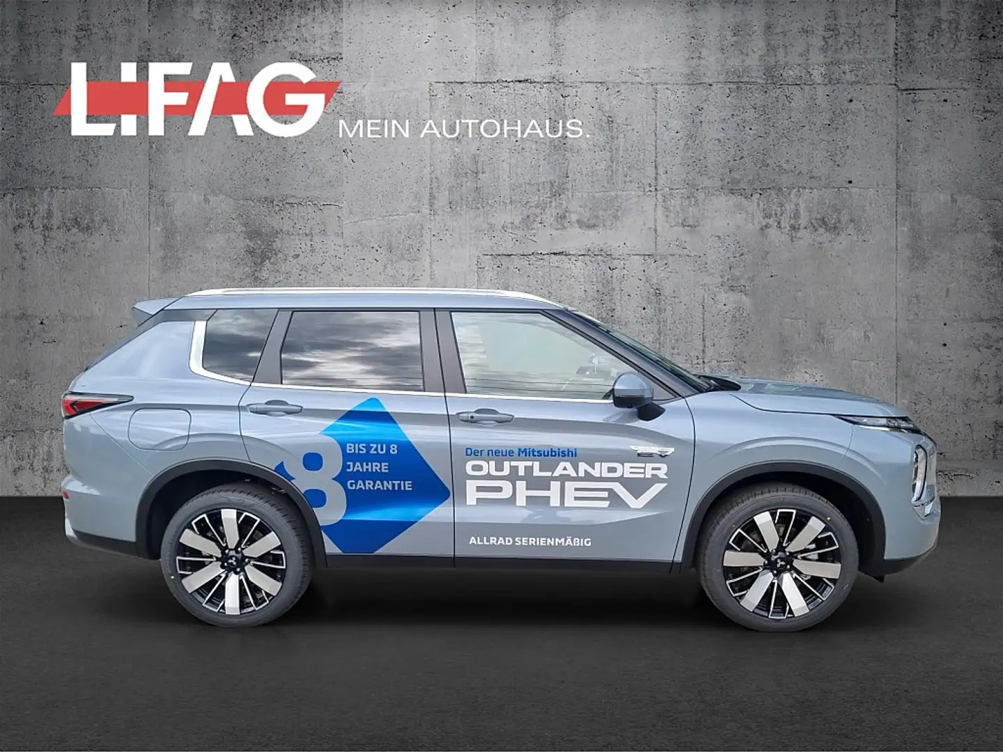 Mitsubishi Outlander 2,4 PHEV S-AWC Intense *ab € 49.990,-* Grau - 2