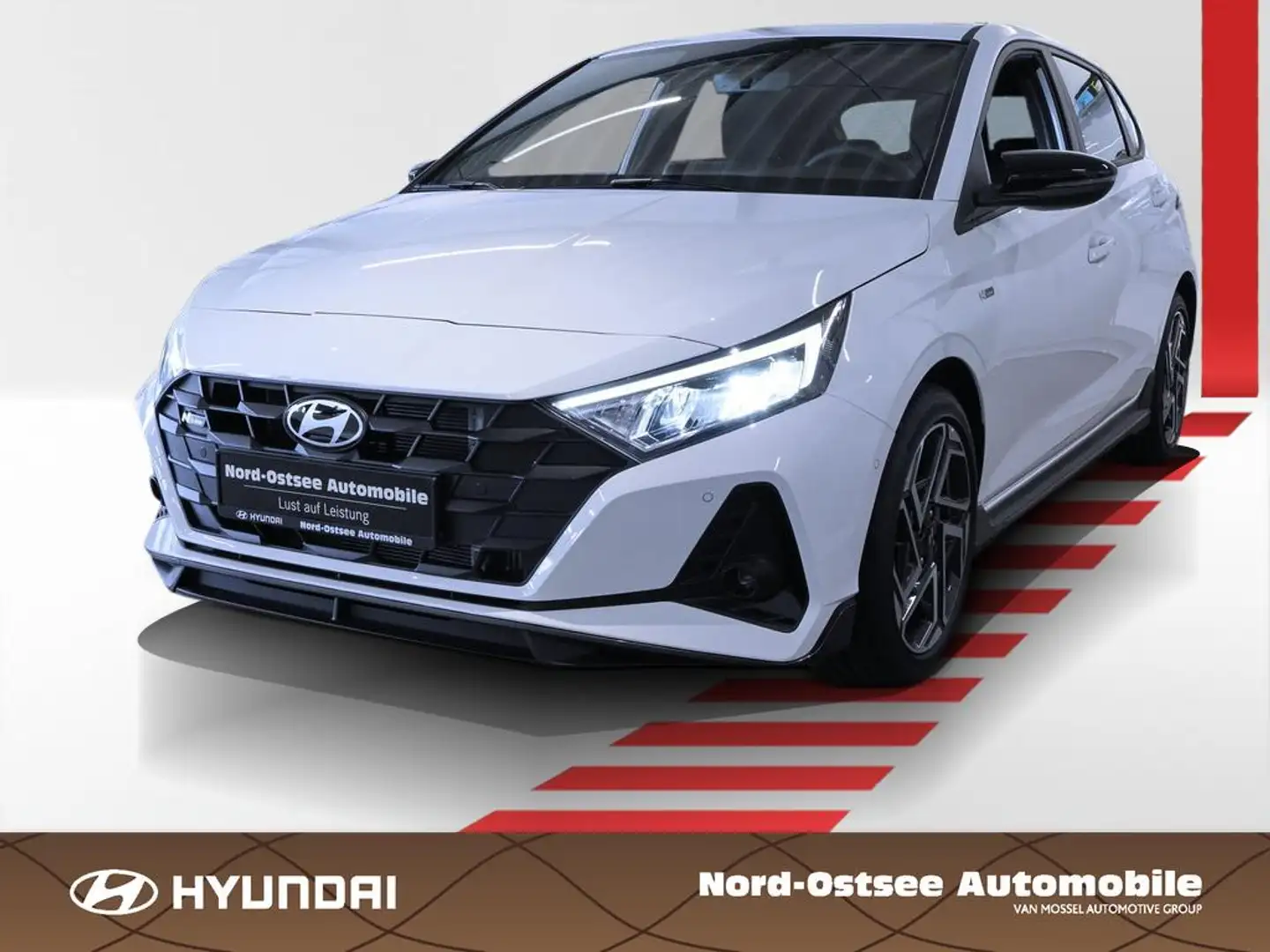 Hyundai i20 N Line AssiP SmartP BOSE CarPlay Navi SHZ Blanc - 1