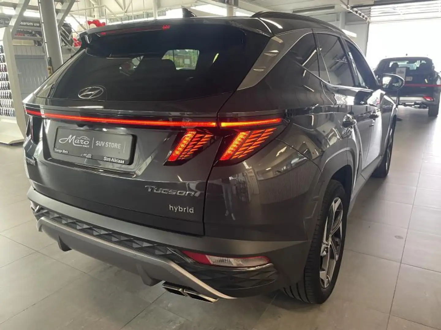 Hyundai TUCSON 1.6 T-GDi HYBRIDE Shine | FULL OPTION! | Gris - 2