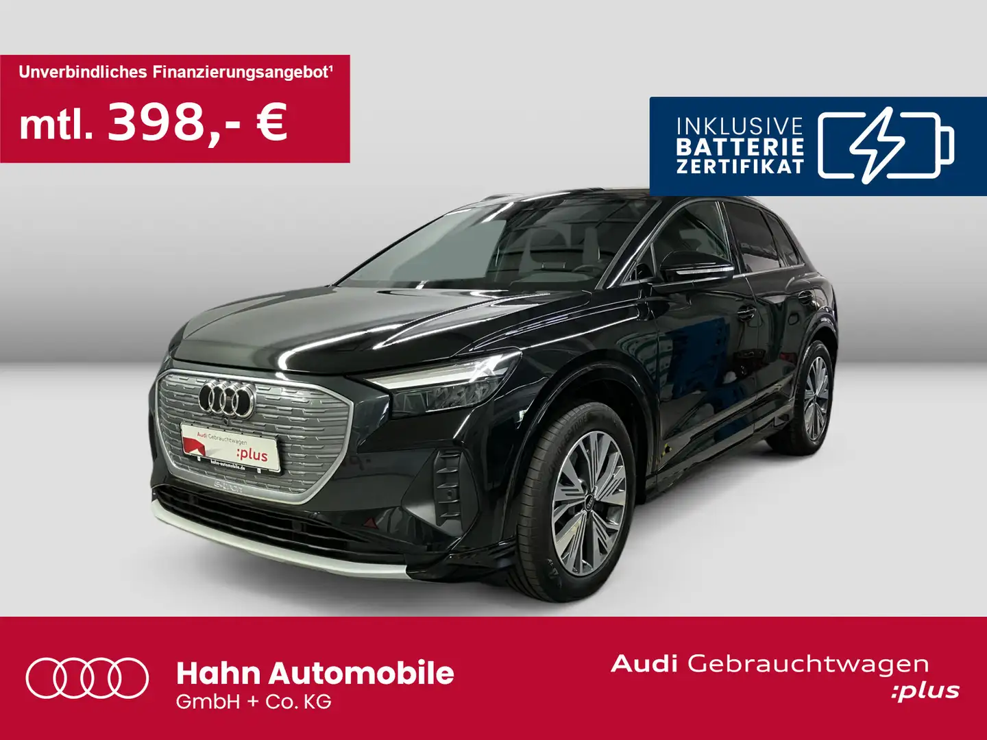 Audi Q4 e-tron 40 advanced Sitz Einparkh Carplay Temp Schwarz - 1