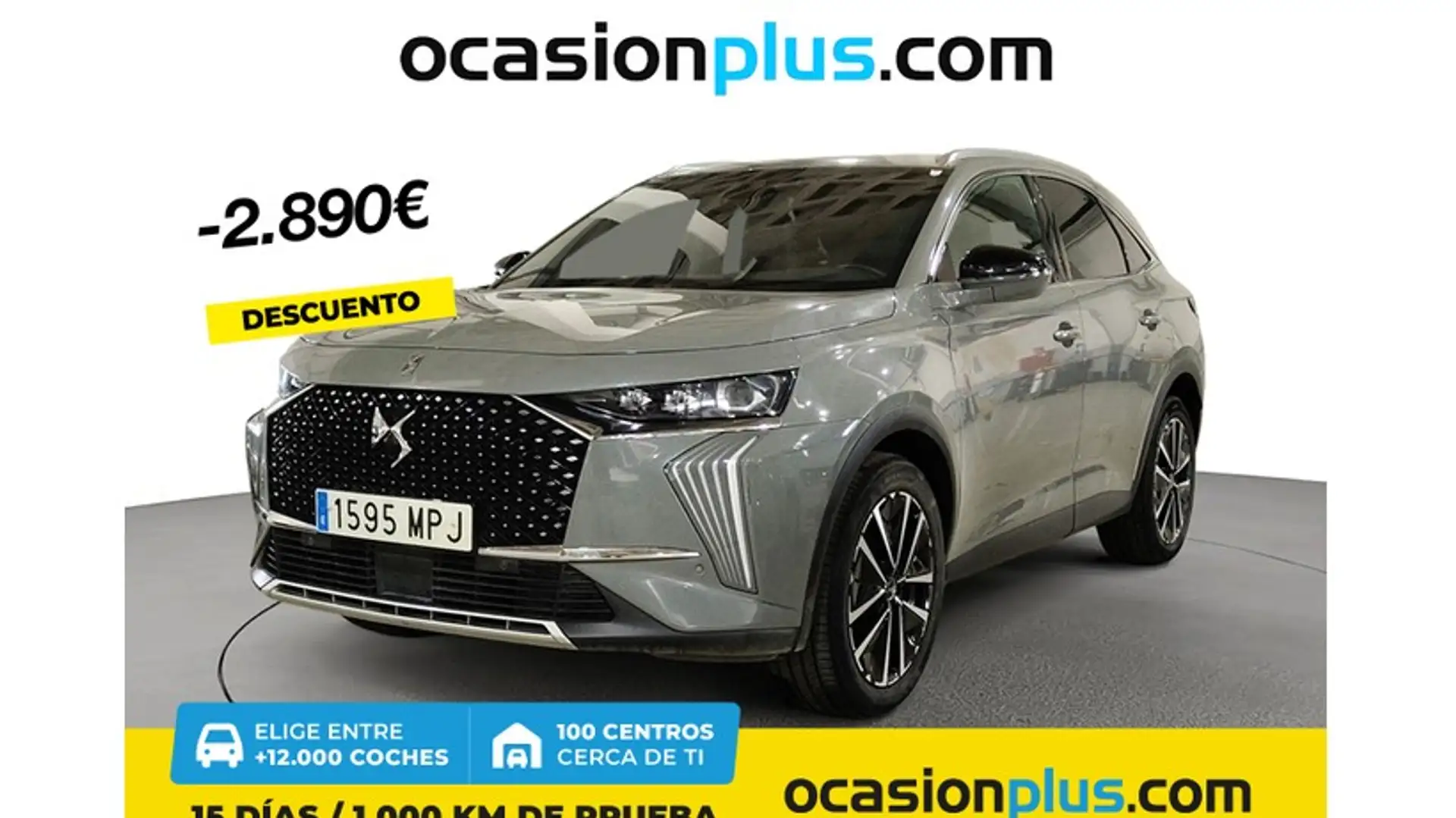DS Automobiles DS 7 Crossback 1.5BlueHDi Rivoli Aut. Gris - 1