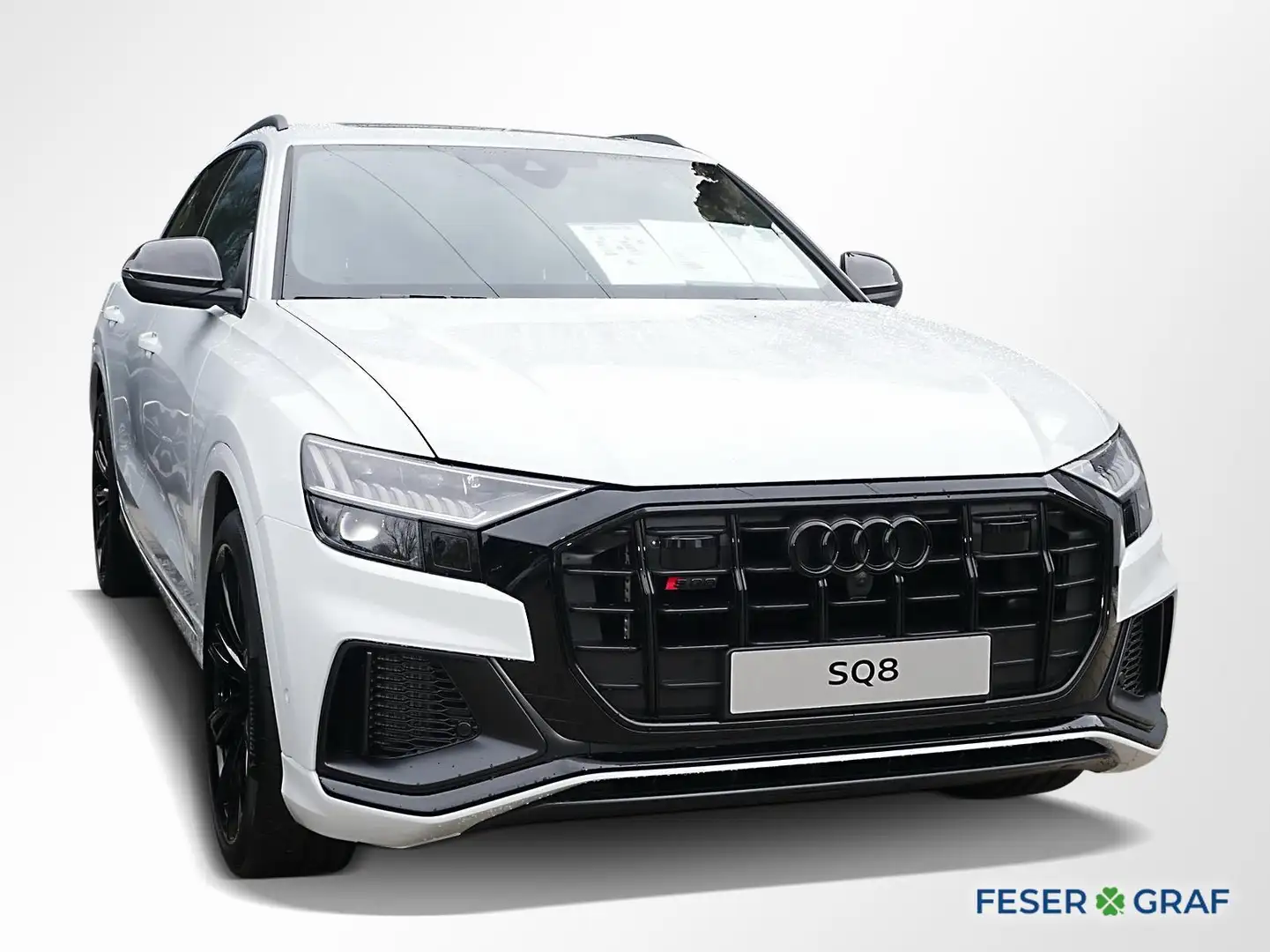 Audi SQ8 TFSI qu. competition AHK Matrix Pano Standh. Weiß - 2