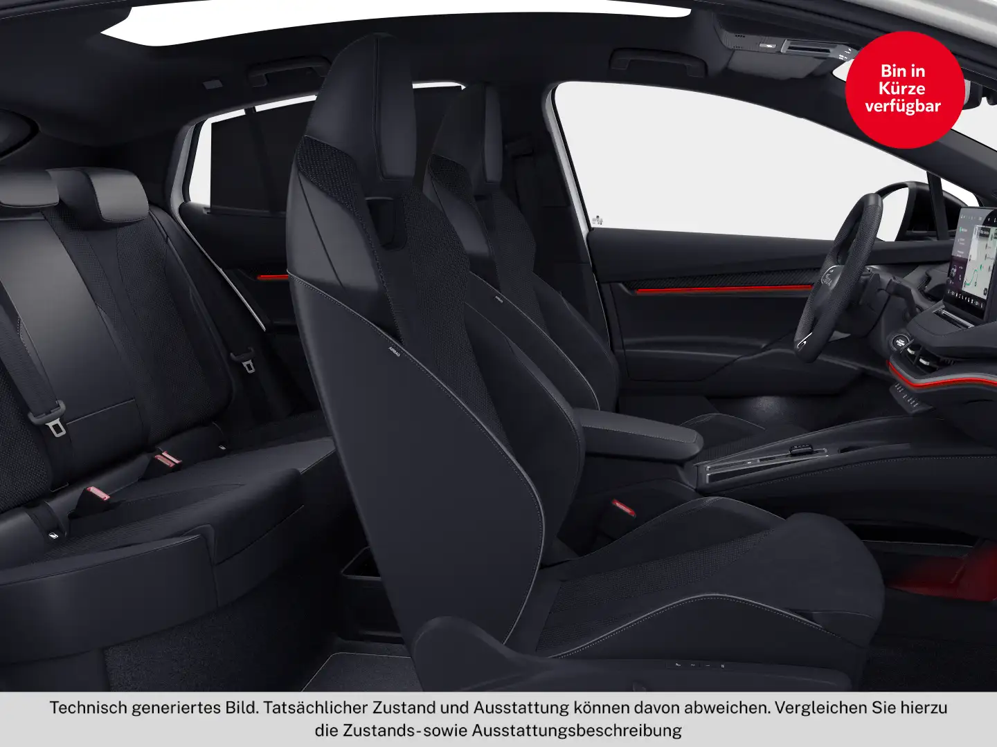 Skoda Enyaq Coupé Sportline 85x Weiß - 2