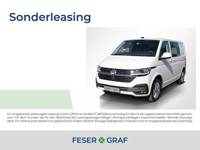 Volkswagen T6 Transporter 6.1 Kasten 2.0 TDI Autom AHK Standh.