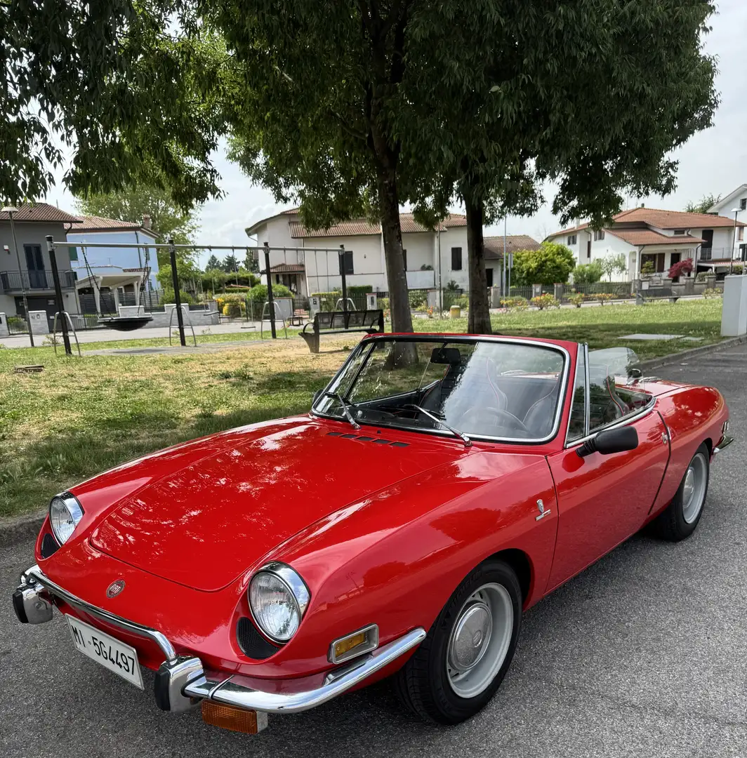 Fiat 850 Sport Spider America Rosso - 1