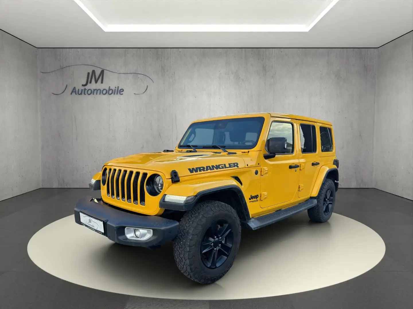 Jeep Wrangler Unlimited Sahara Kamera LED Navi AHK Gelb - 2