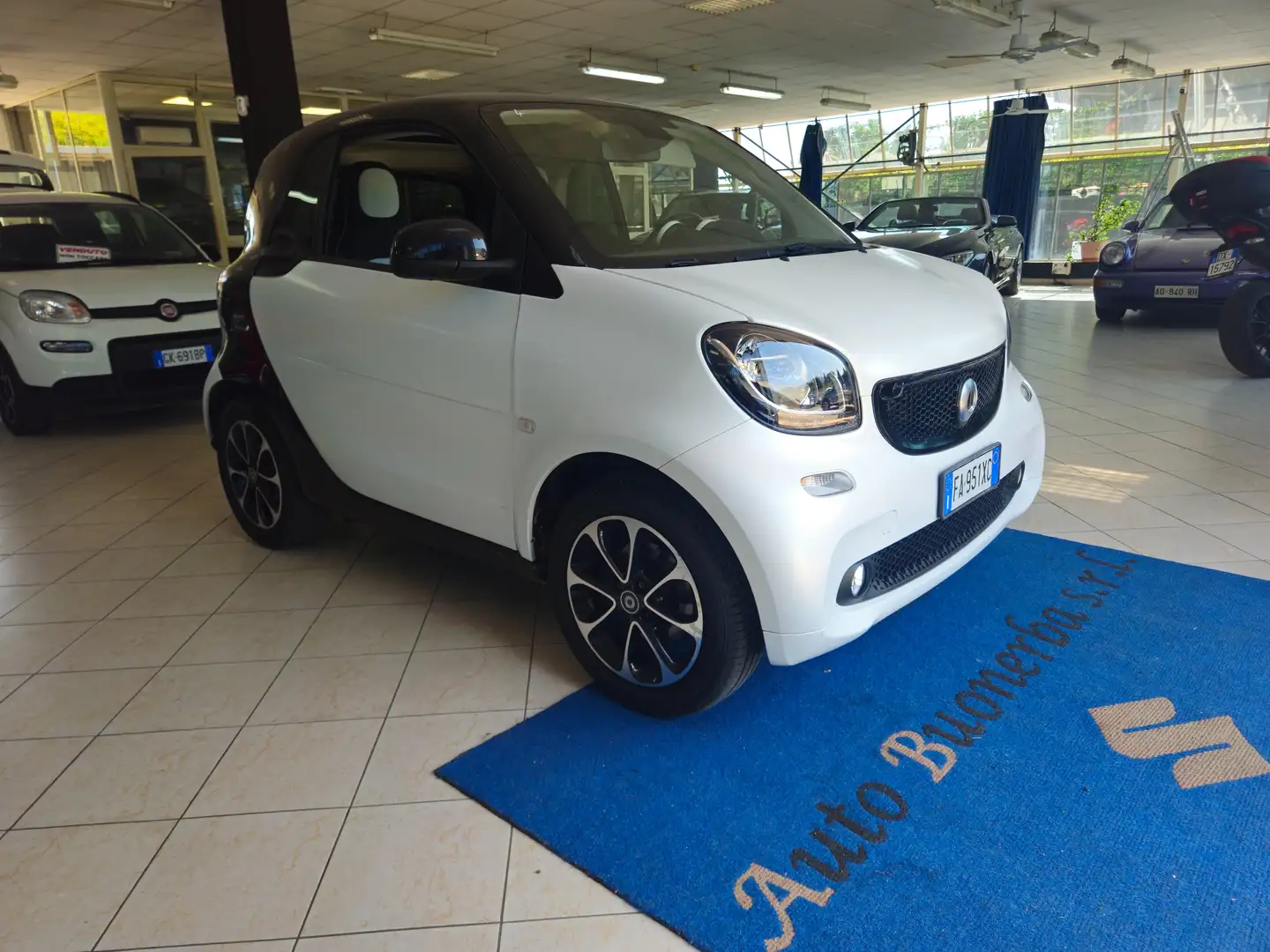 smart forTwo Fortwo 1.0 Passion 71cv twinamic Blanc - 1