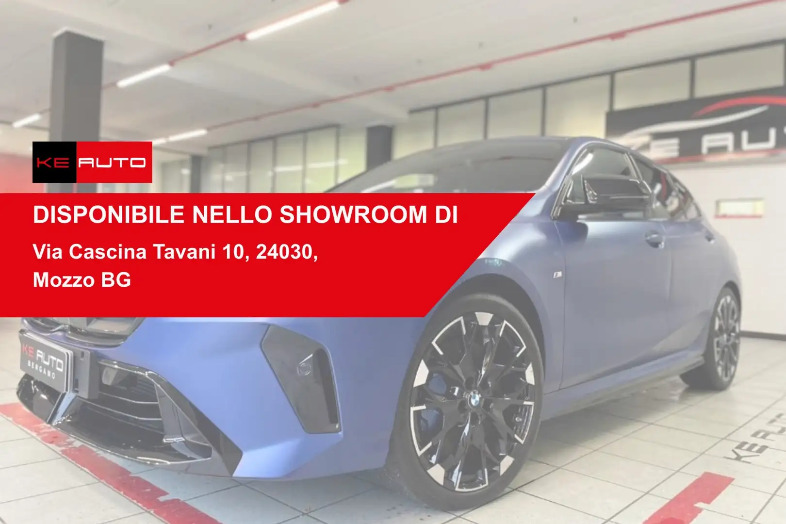 BMW 135 Serie 1 F70 M135 xdrive MSport Pro auto Bleu - 2