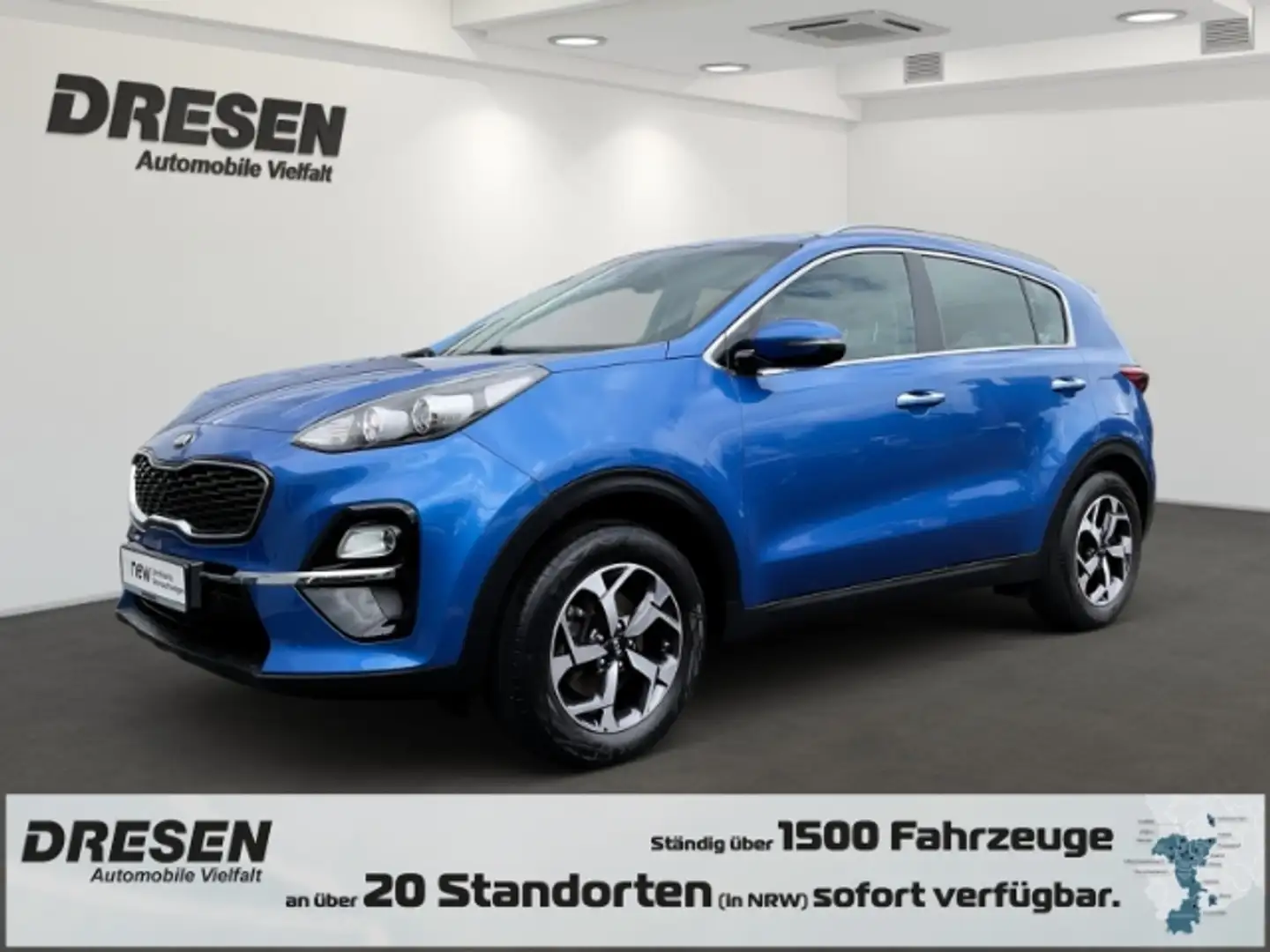 Kia Sportage 1.6 GDI Vision 2WD,SITZHEIZUNG,KLIMAAUTO,17 Zoll Bleu - 1