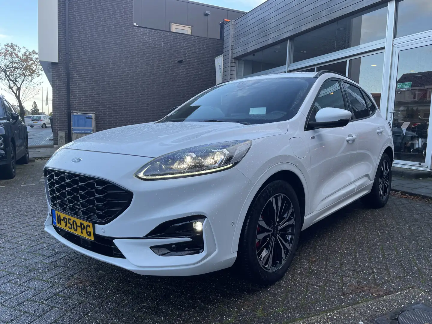 Ford Kuga 2.5 PHEV ST-Line X Stoel en stuurverwarming/Trekha Білий - 2