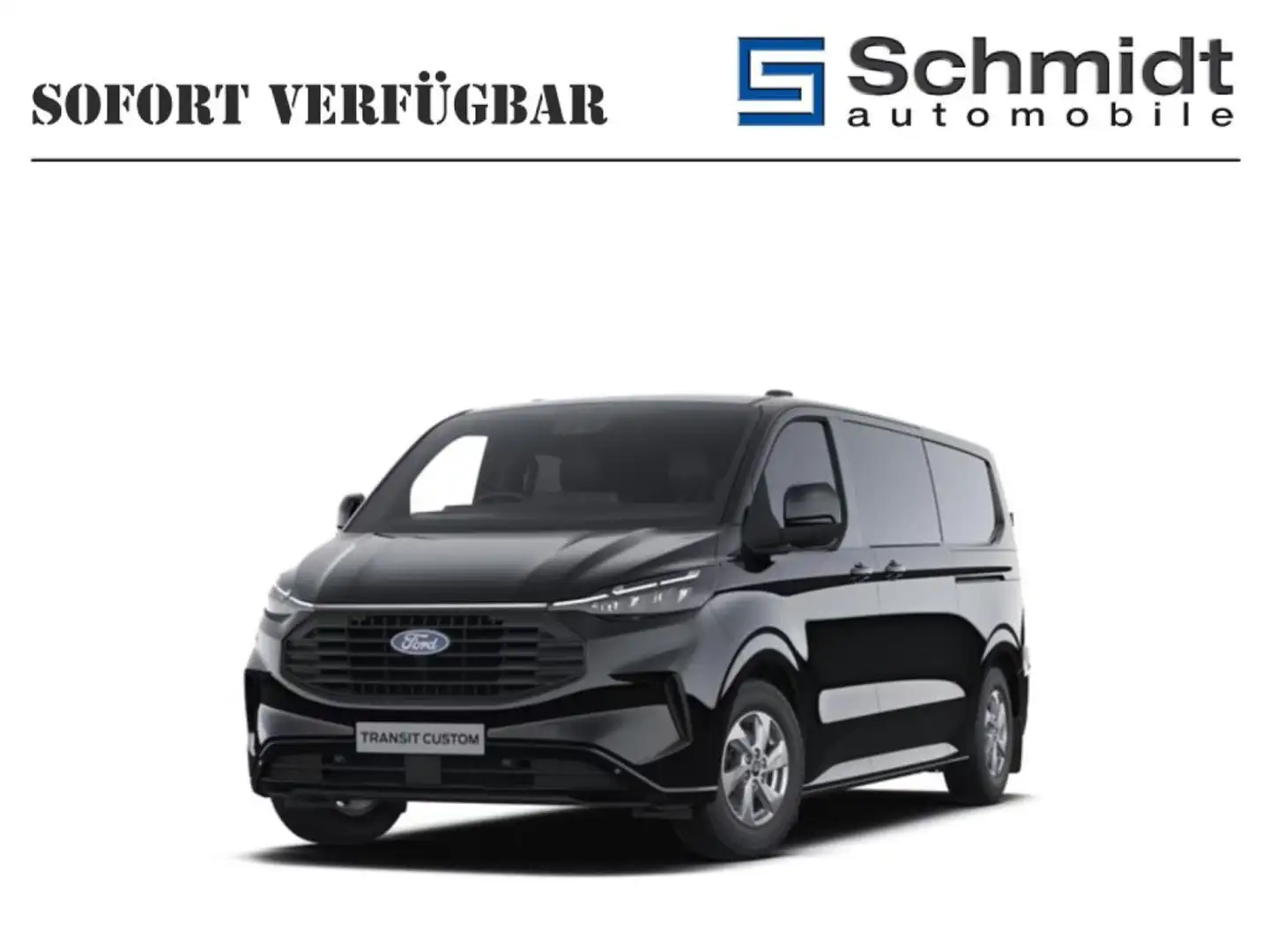 Ford Transit Custom DK Limited 320L2 2,0L Eblue 170PS A FWD Schwarz - 1
