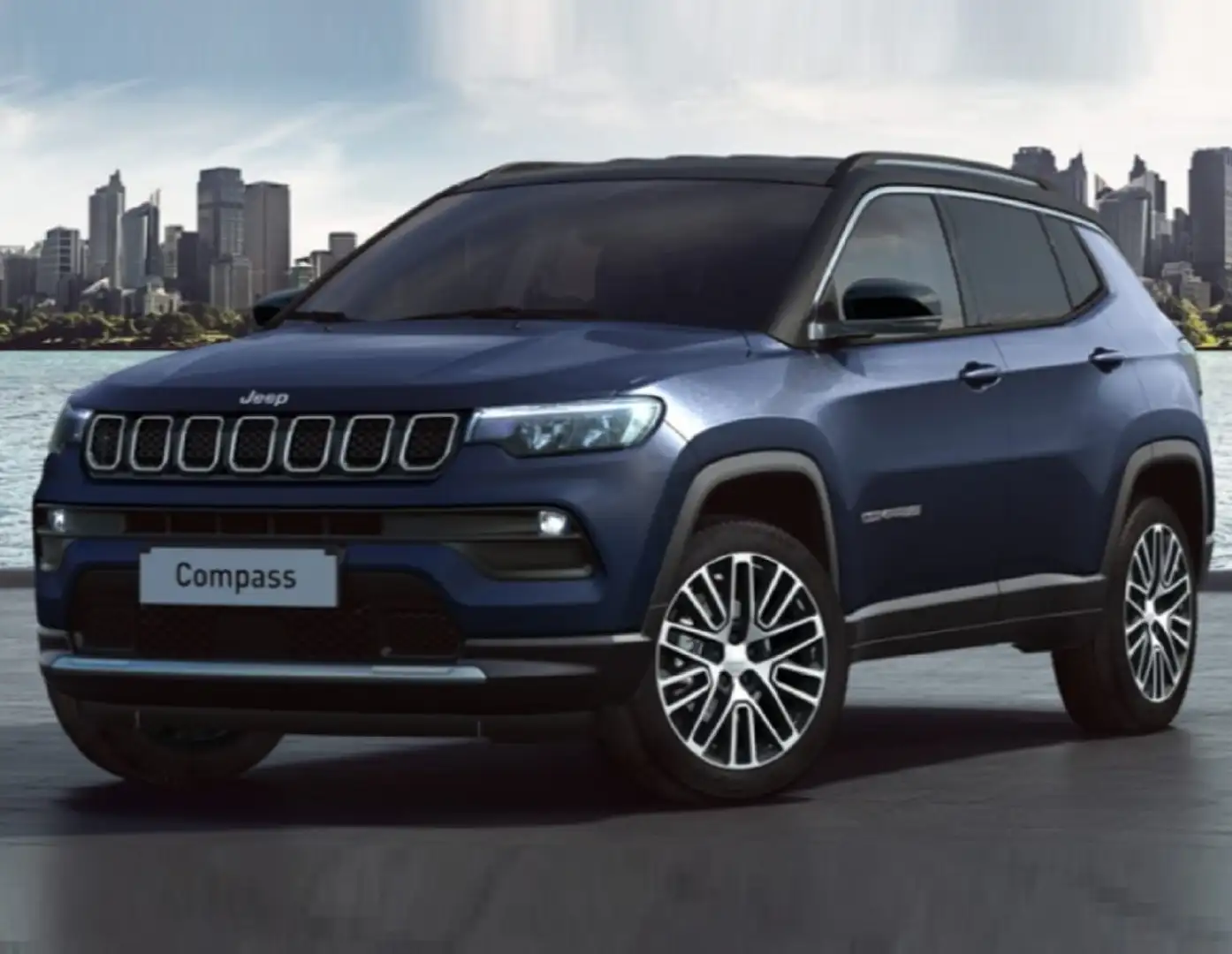 Jeep Compass 1.5 Turbo T4 130 CV MHEV 2WD Summit Nero - 1