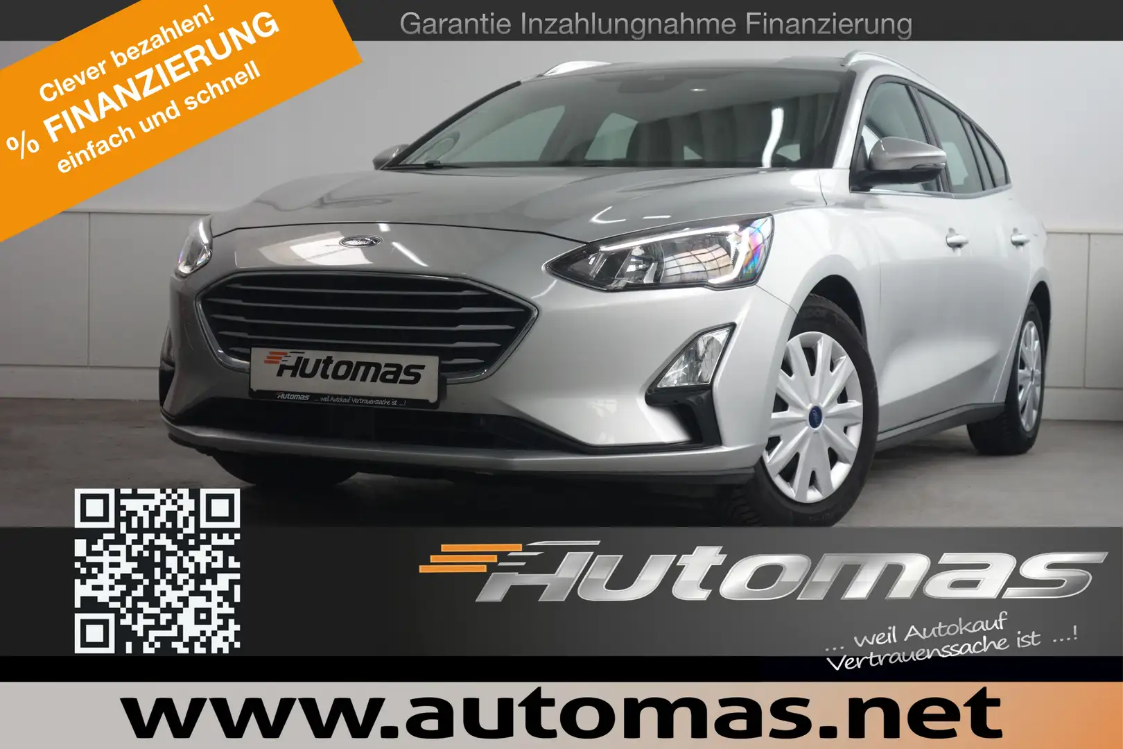 Ford Focus Cool & Connect Klima SHZ PDC Navi Silber - 1