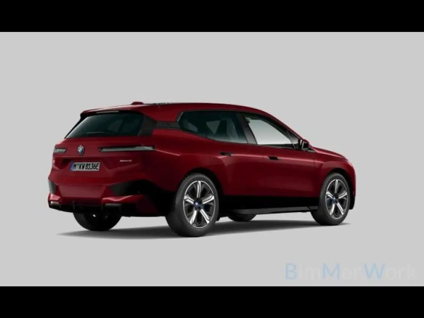 BMW iX HARMAN-KARDON - SKY LOUNGE - L Červená - 2