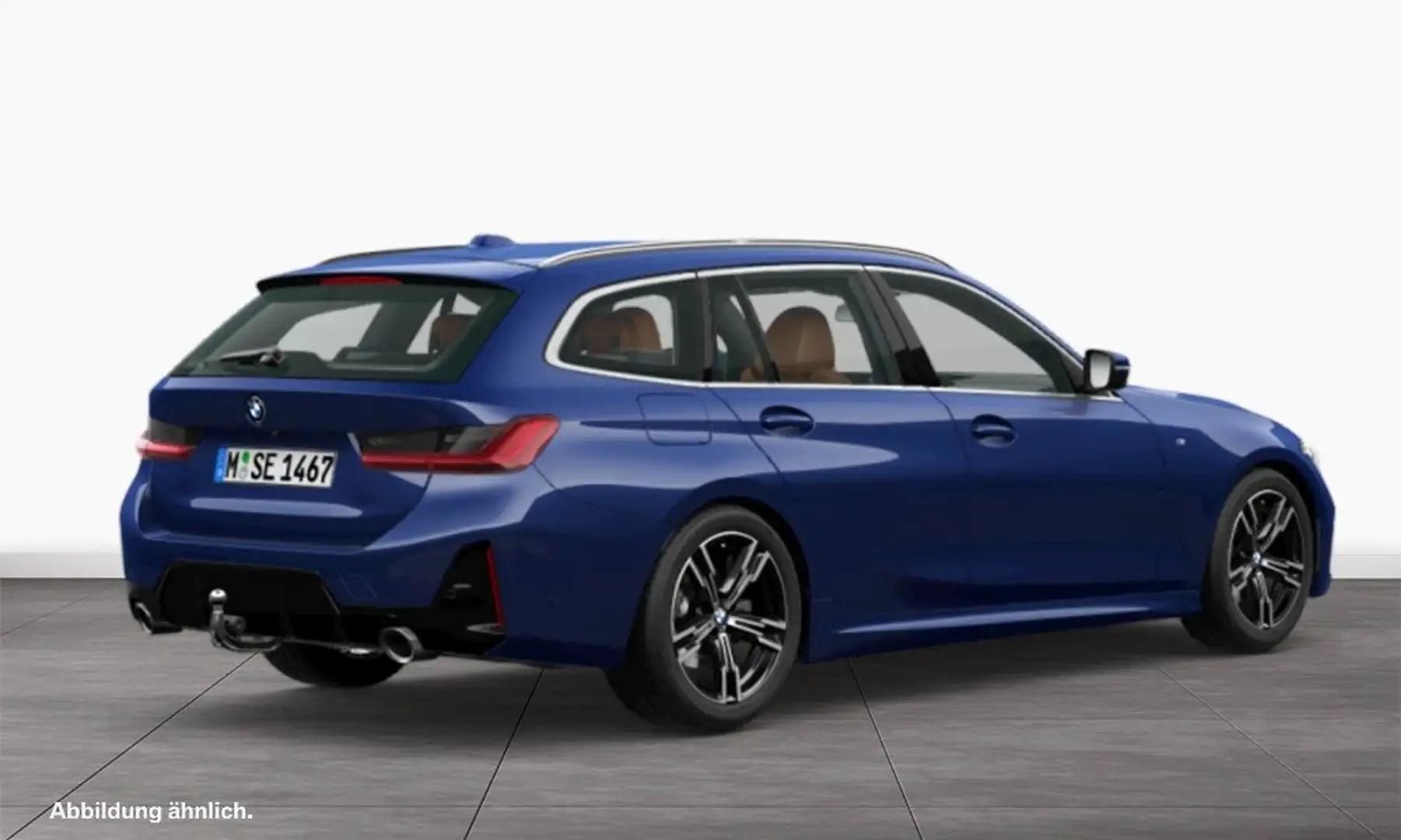 BMW 330 d xDrive Touring M Sportpaket Standhzg AHK Blau - 2