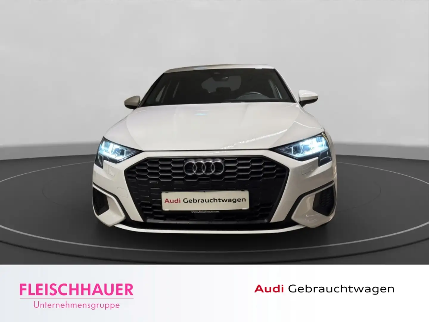 Audi A3 Sportback 40 TFSI e LED+ACC+PDC+SHZ+DC+DAB+CARPLAY Weiß - 2