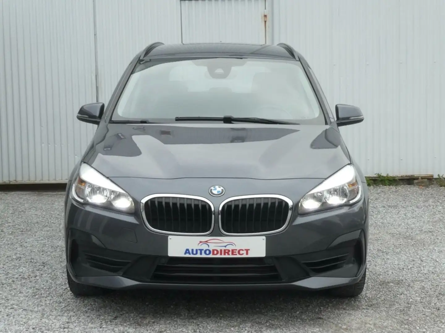 BMW 218 Gran Tourer 218i Cuir, Navi, Airco, Bluetooth, PDC Grau - 2