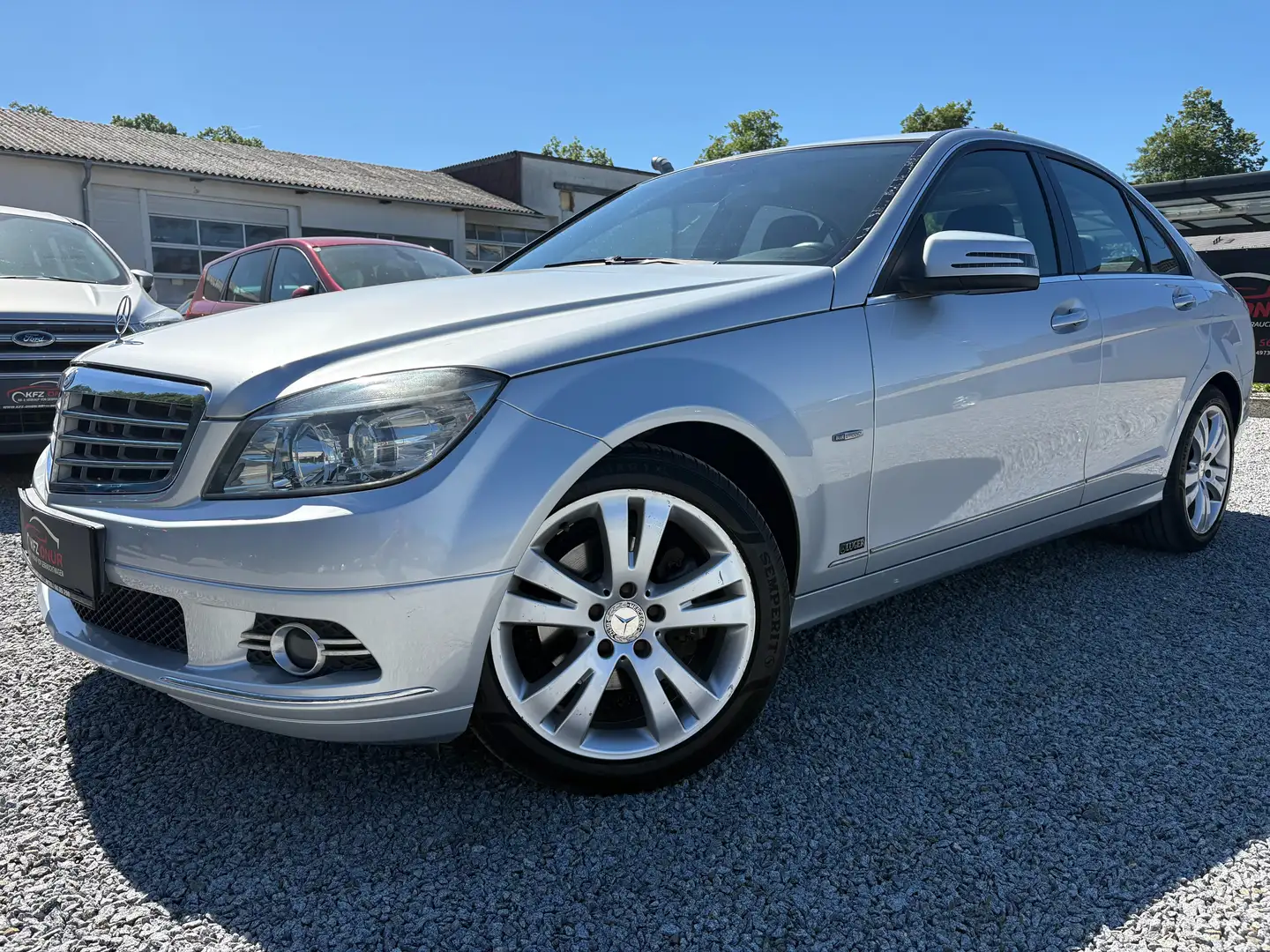 Mercedes-Benz C 200 C 200 CDI Avantgarde*GUTER ZUSTAND*AHK* Silber - 1