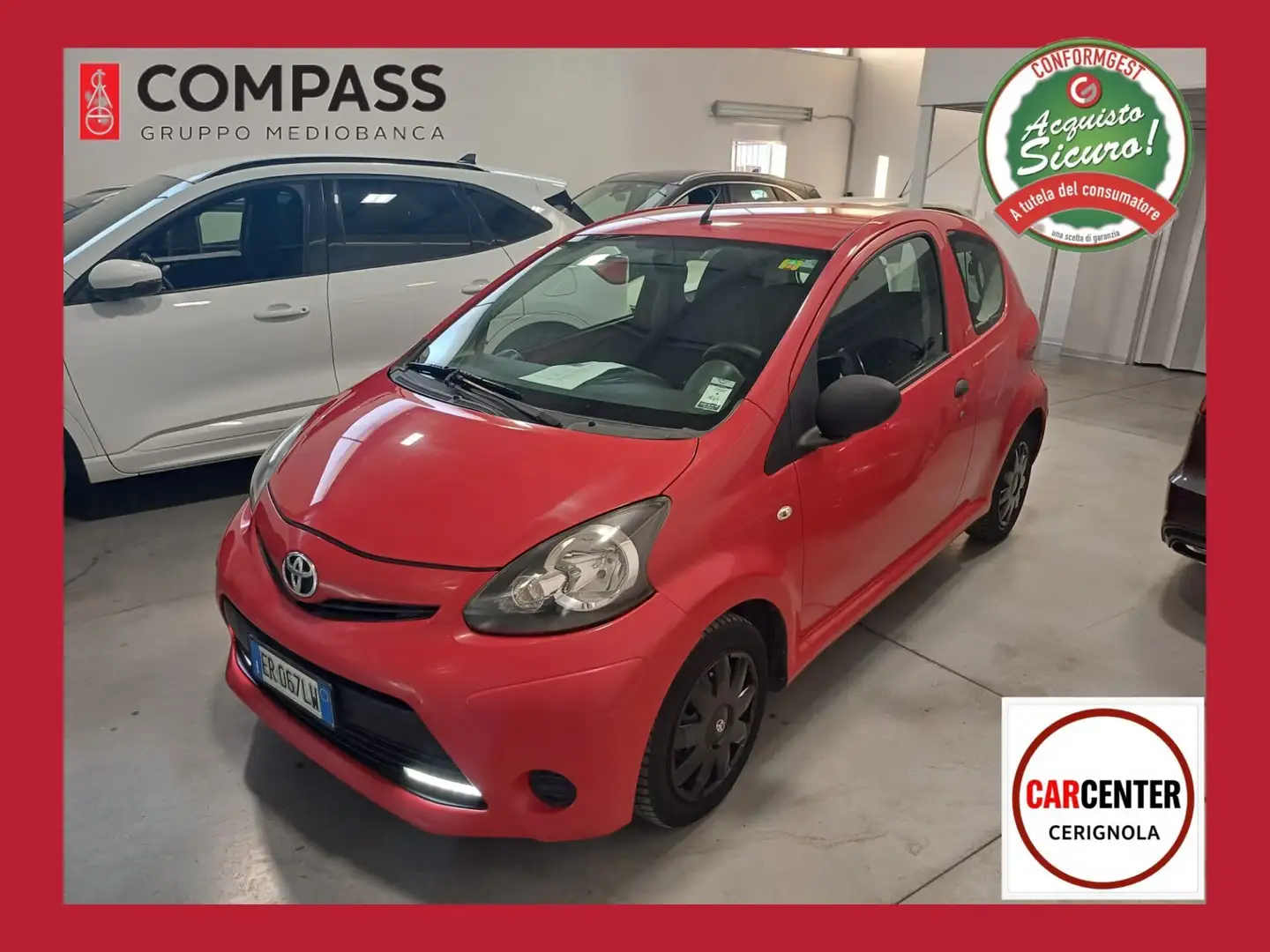 Citroen C1 1.0 3 porte Vanity Fair 10 Rosso - 1