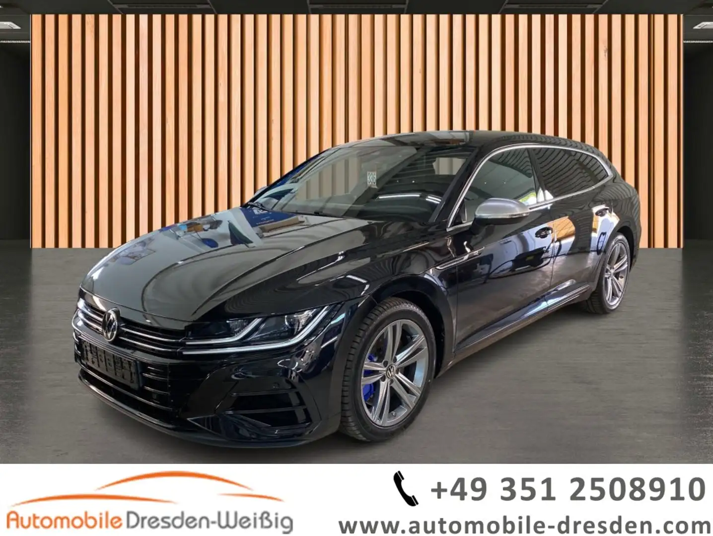Volkswagen Arteon R 2.0 TSI DSG 4Motion*Navi Černá - 1