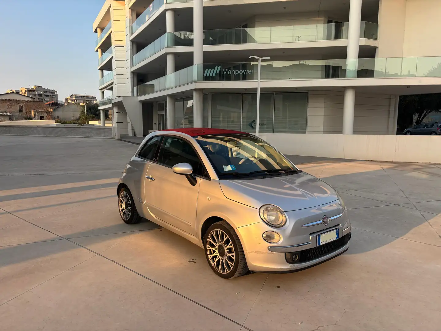 Fiat 500C 500C III 1.3 mjt 16v Lounge 95cv Grigio - 2
