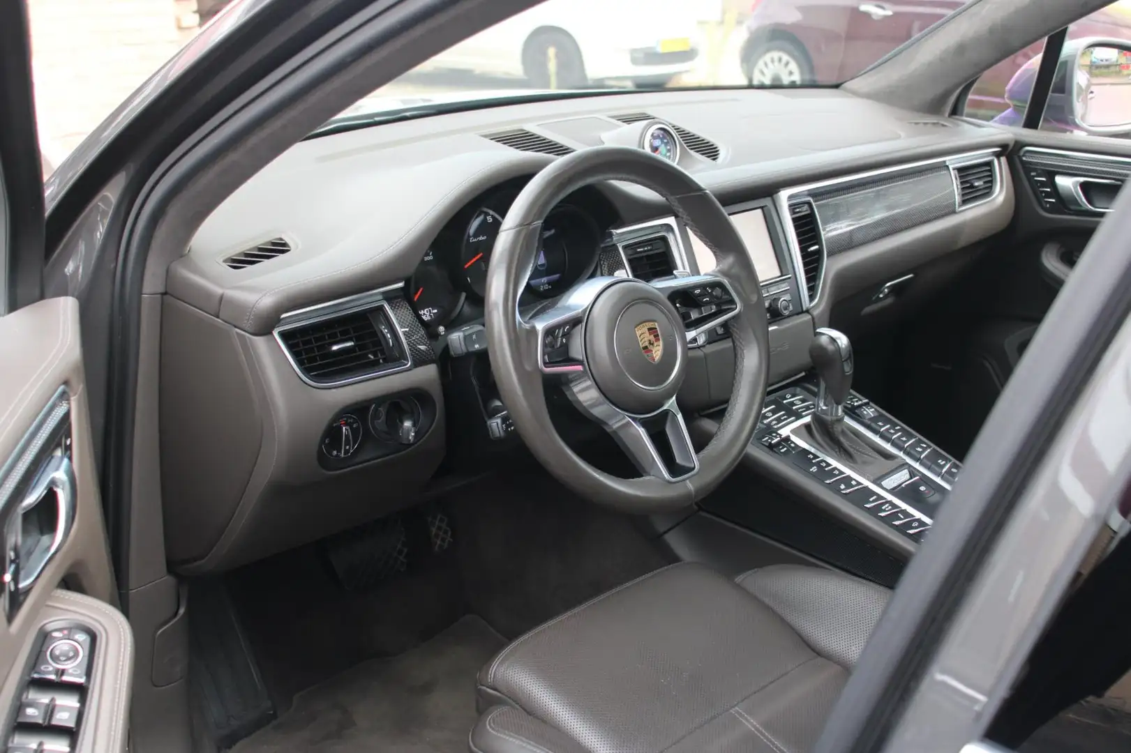 Porsche Macan 3.6 Turbo - SPORTCHRONO, PANO, LUCHTVERING, STOELK Gris - 2