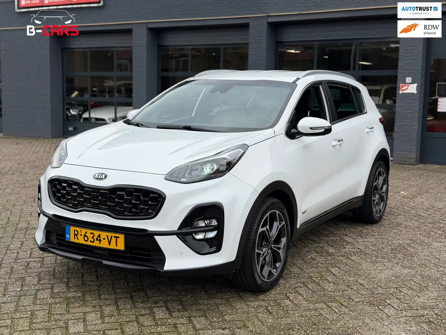 Kia Sportage 1.6 T-GDI 4WD GT-Line Leer|360*|Automaat|Carplay|F Blanc - 1