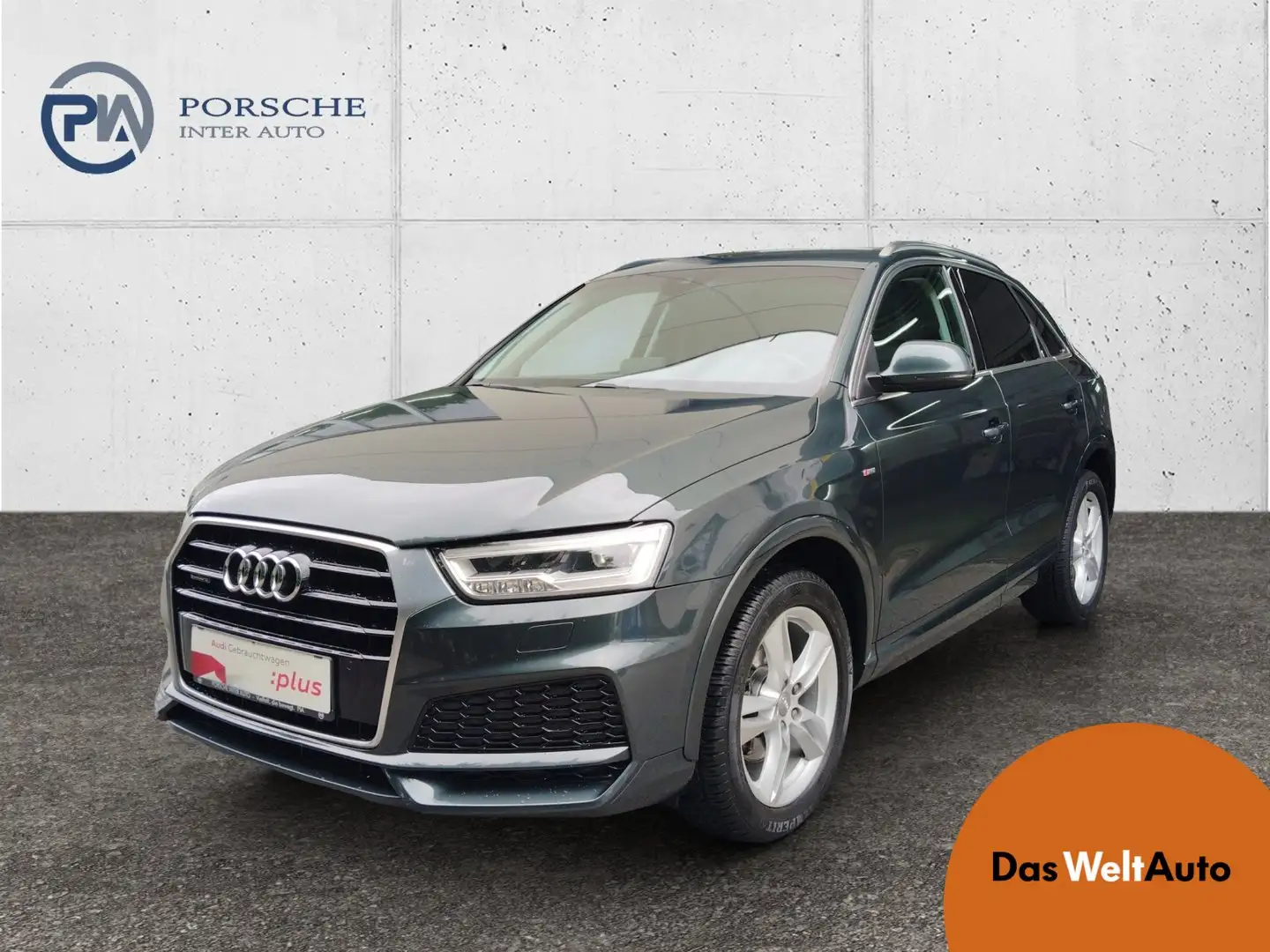 Audi Q3 2.0 TDI quattro intense + Grün - 1