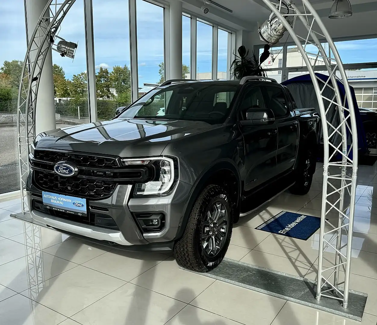 Ford Ranger Ranger Doppelkabine Wildtrak e-4WD 2,0 EcoBlue ... Grau - 1
